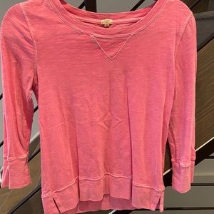 JCREW Pink Crewneck Sweater